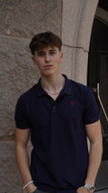 Avellés Le Classique Polo Navy Blue