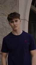 Men´s Avellé Casual Fit T-shirt Navy Blue
